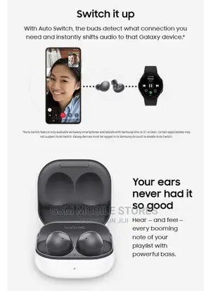SAMSUNG Galaxy Buds 2 True Wireless Earbuds Noise Cancelling