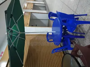 Plastic Table and 4 Chairs