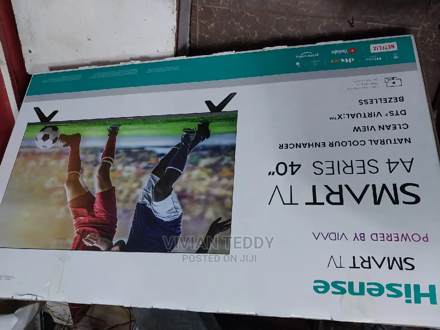 Hisense Smart Tv 40" Flameless