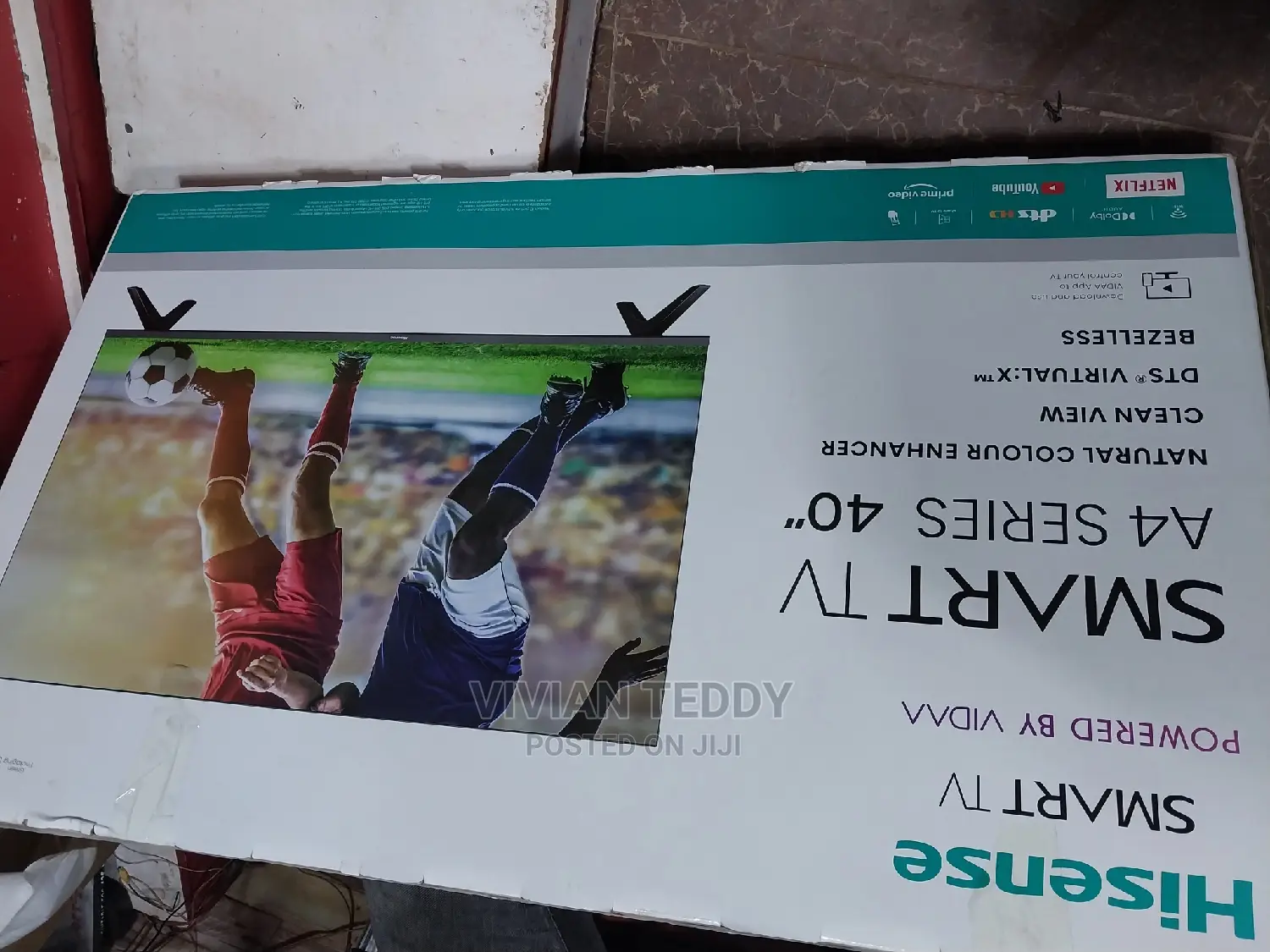 Hisense Smart Tv 40" Flameless
