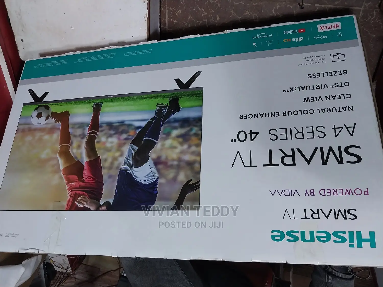 Hisense Smart Tv 40" Flameless