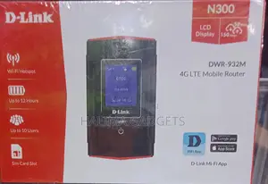 D Link 4glte Mobile Router LCD Display
