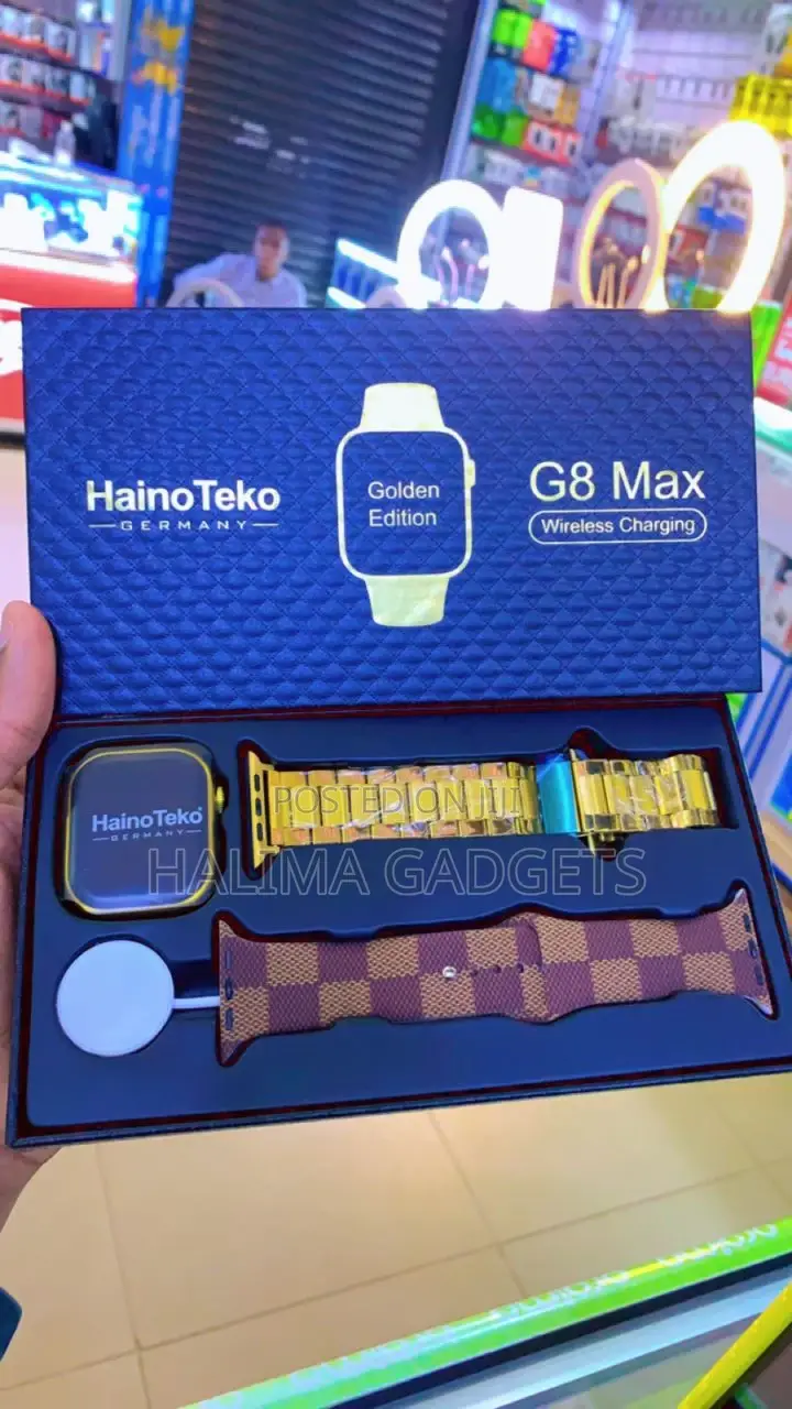 G8 Max Smart Watch Comes With Two Straps