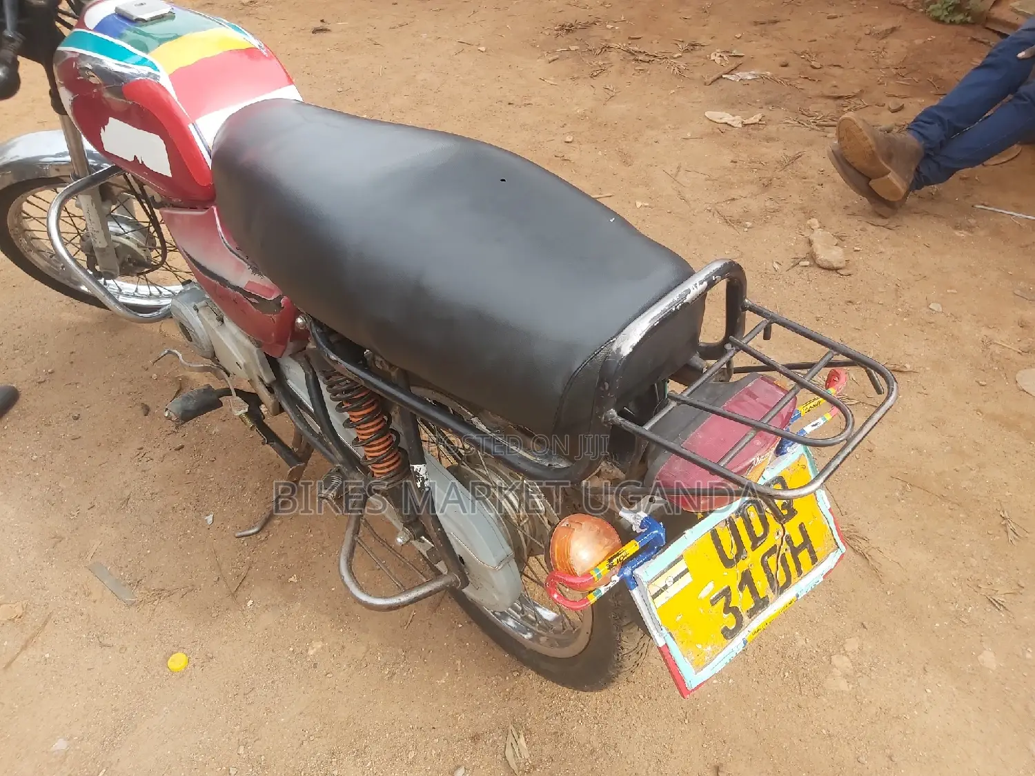 Bajaj Boxer 100 2008 Red
