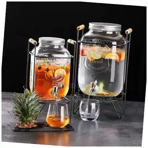 Glass Juice Dispenser