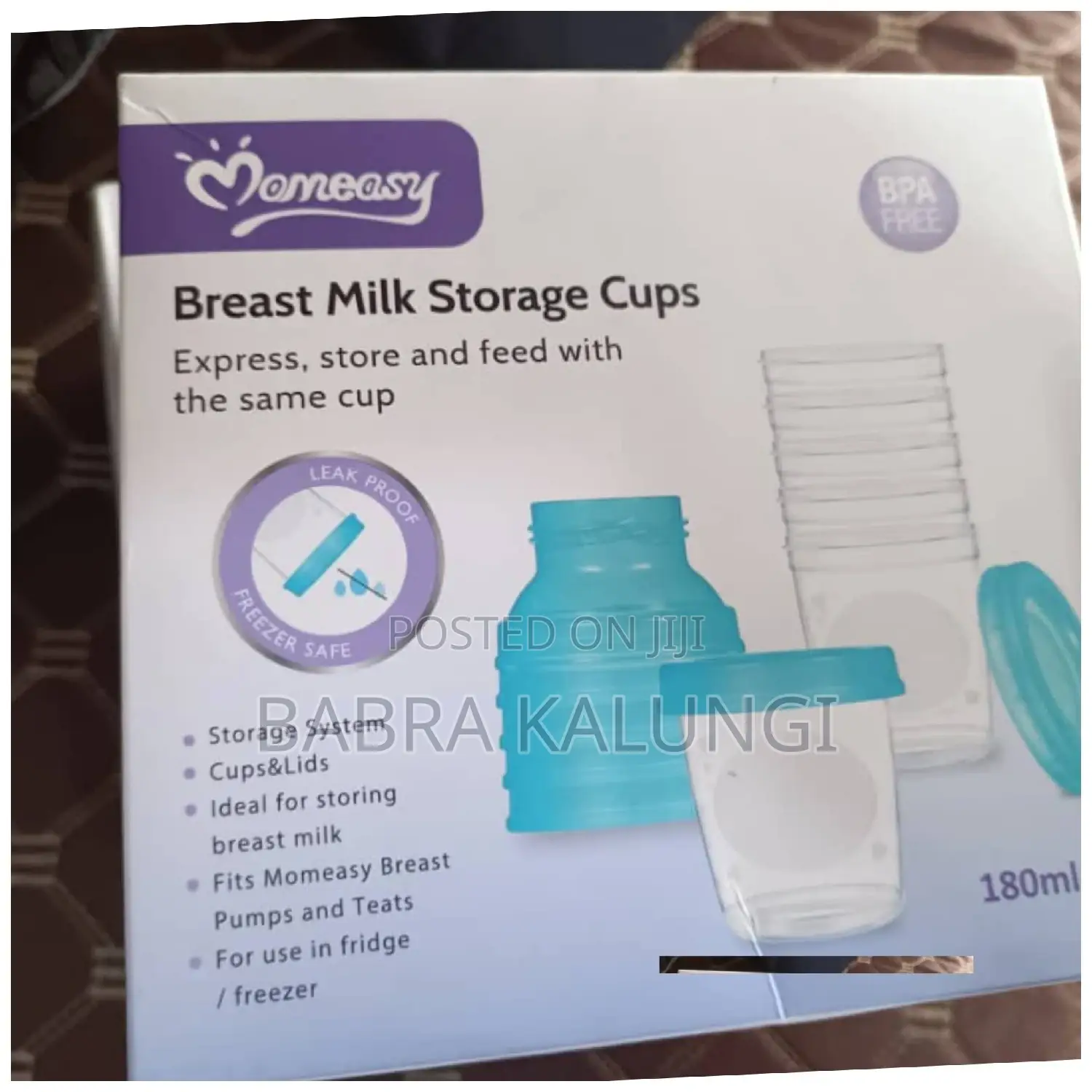 Breast Milk Storage Cups