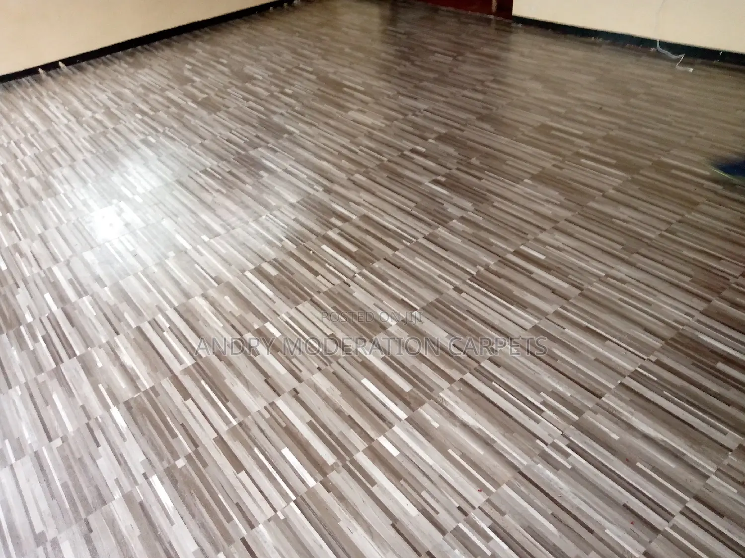 PVC Plastic Tile Carpets