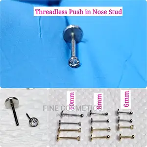 5pcs Nose Pin Pack Quality Nose Stud Nosering Nostril Jewelr