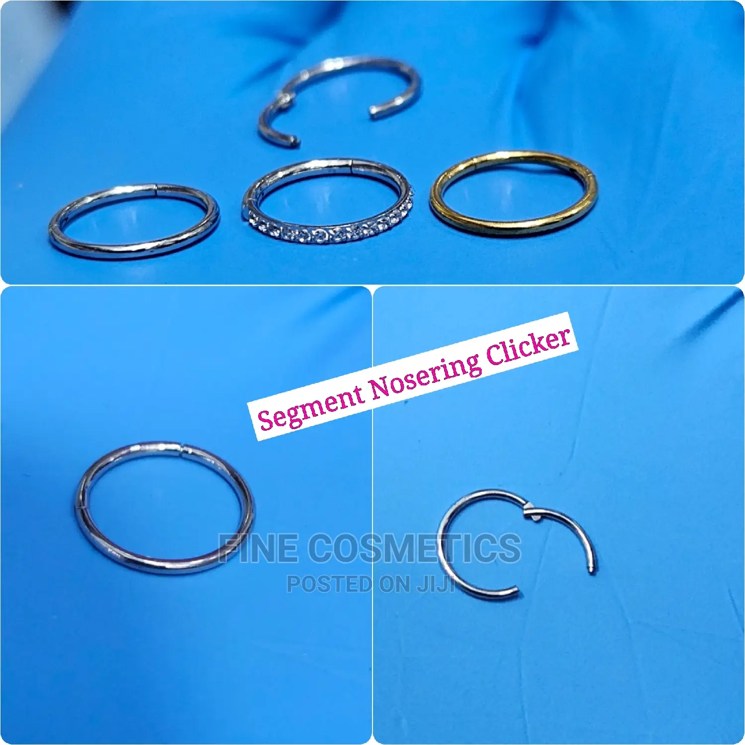 5pcs Nose Pin Pack Quality Nose Stud Nosering Nostril Jewelr