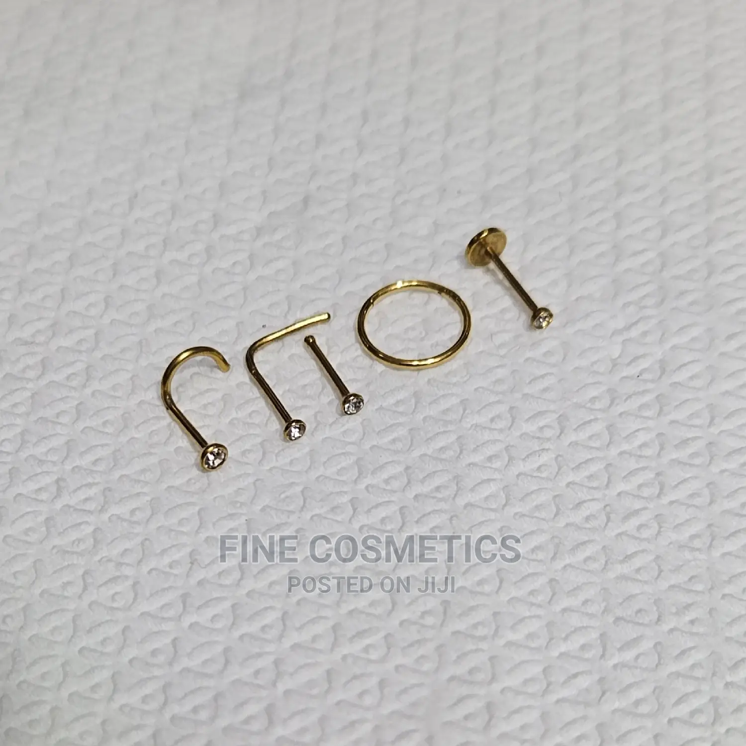 5pcs Nose Pin Pack Quality Nose Stud Nosering Nostril Jewelr