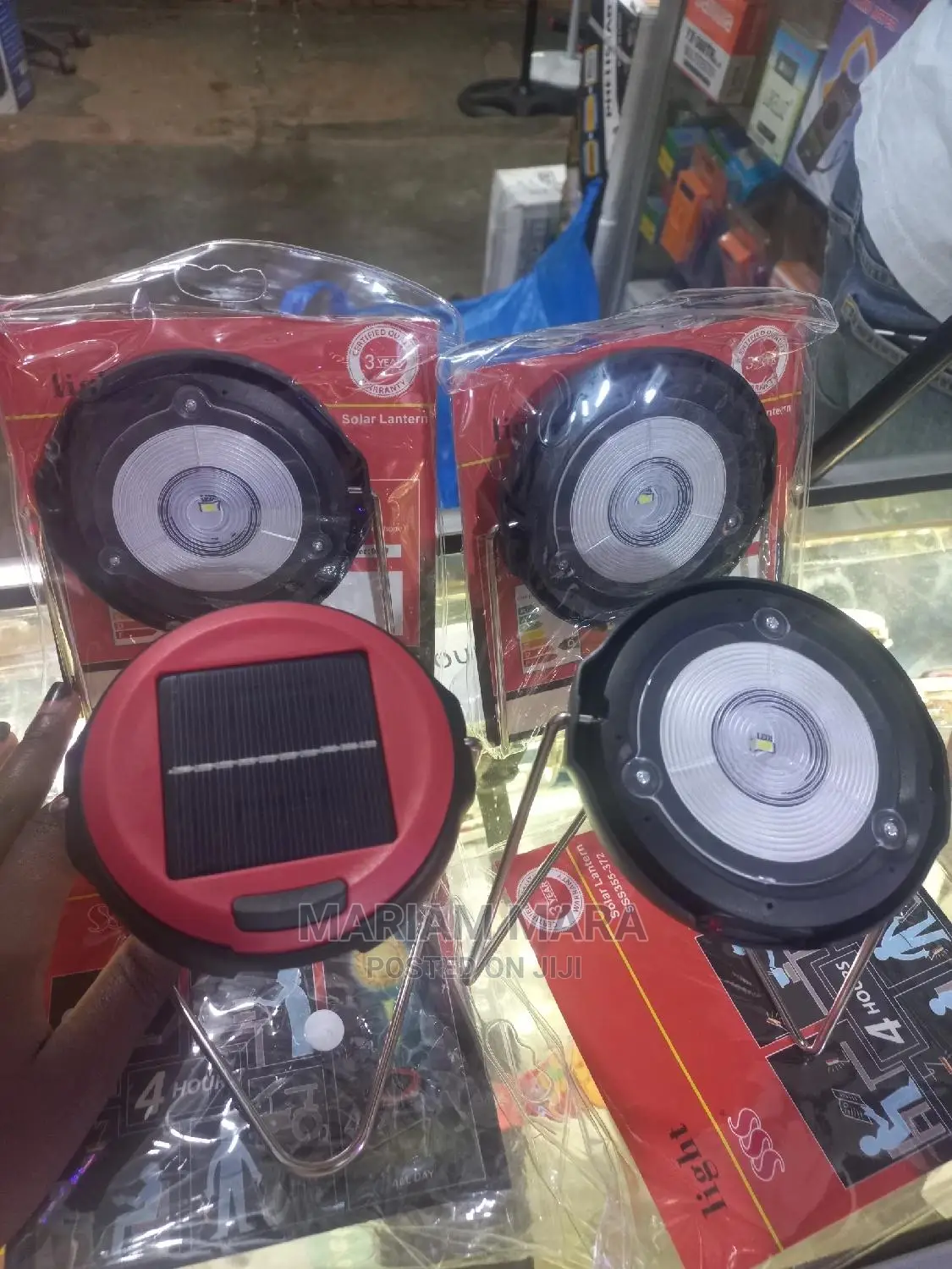 Solar Rechargeable Lamp