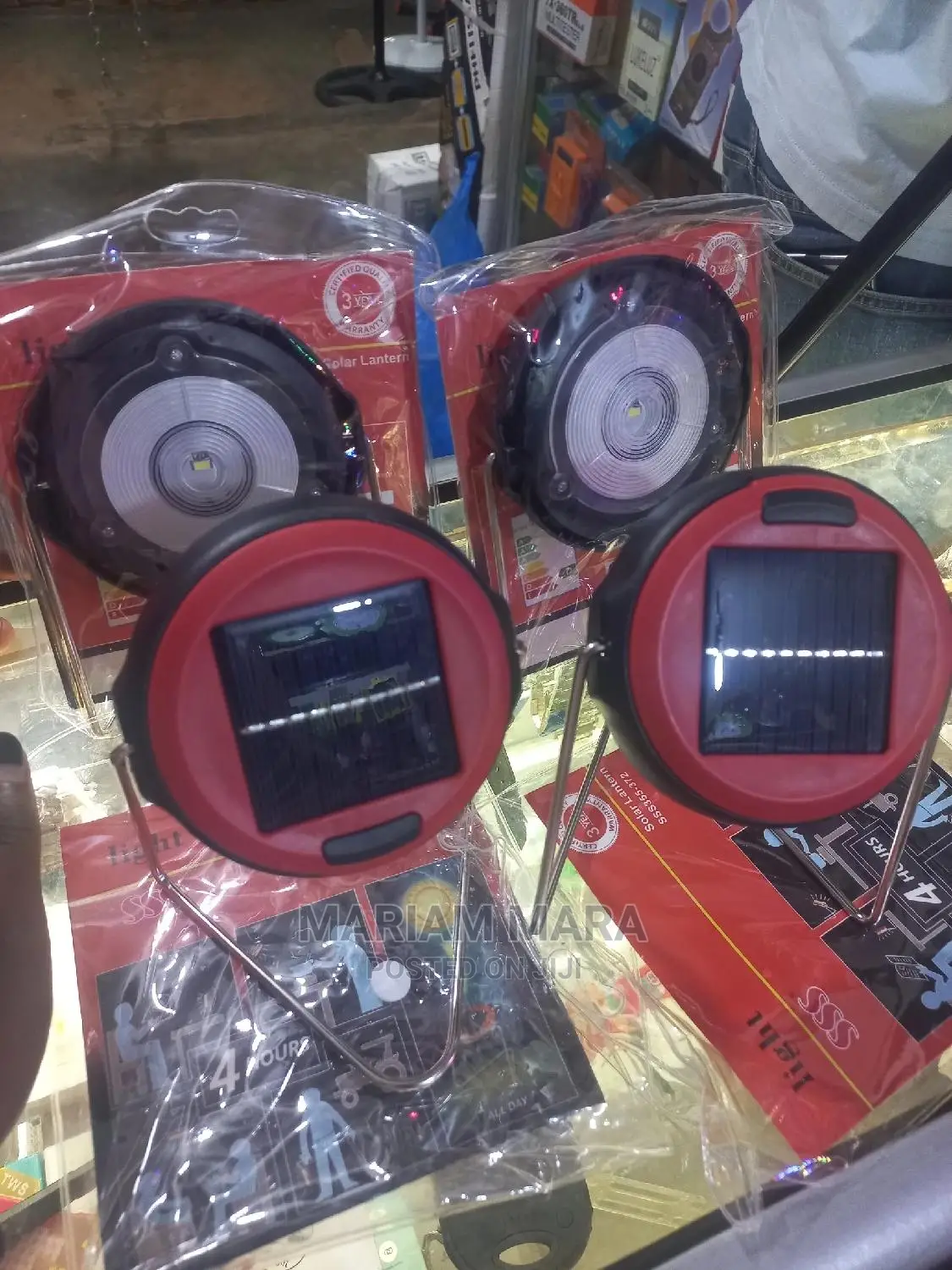 Solar Rechargeable Lamp