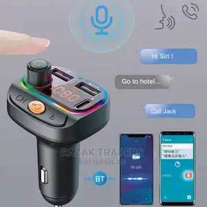C15 Multifunctional Car USB Charger Bluetooth FM Transmitter