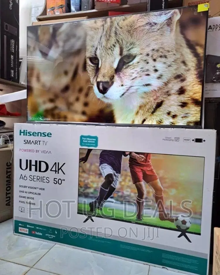 Hisense 50′′ Ultra Hd HDR Smart Tv With Netflix Bluetooth