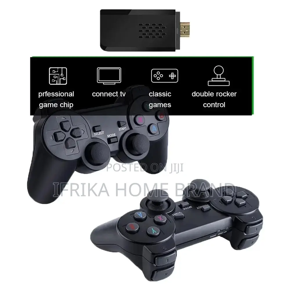 M8 Game Stick2.4g Wireless 64g Built-in Games and Controller