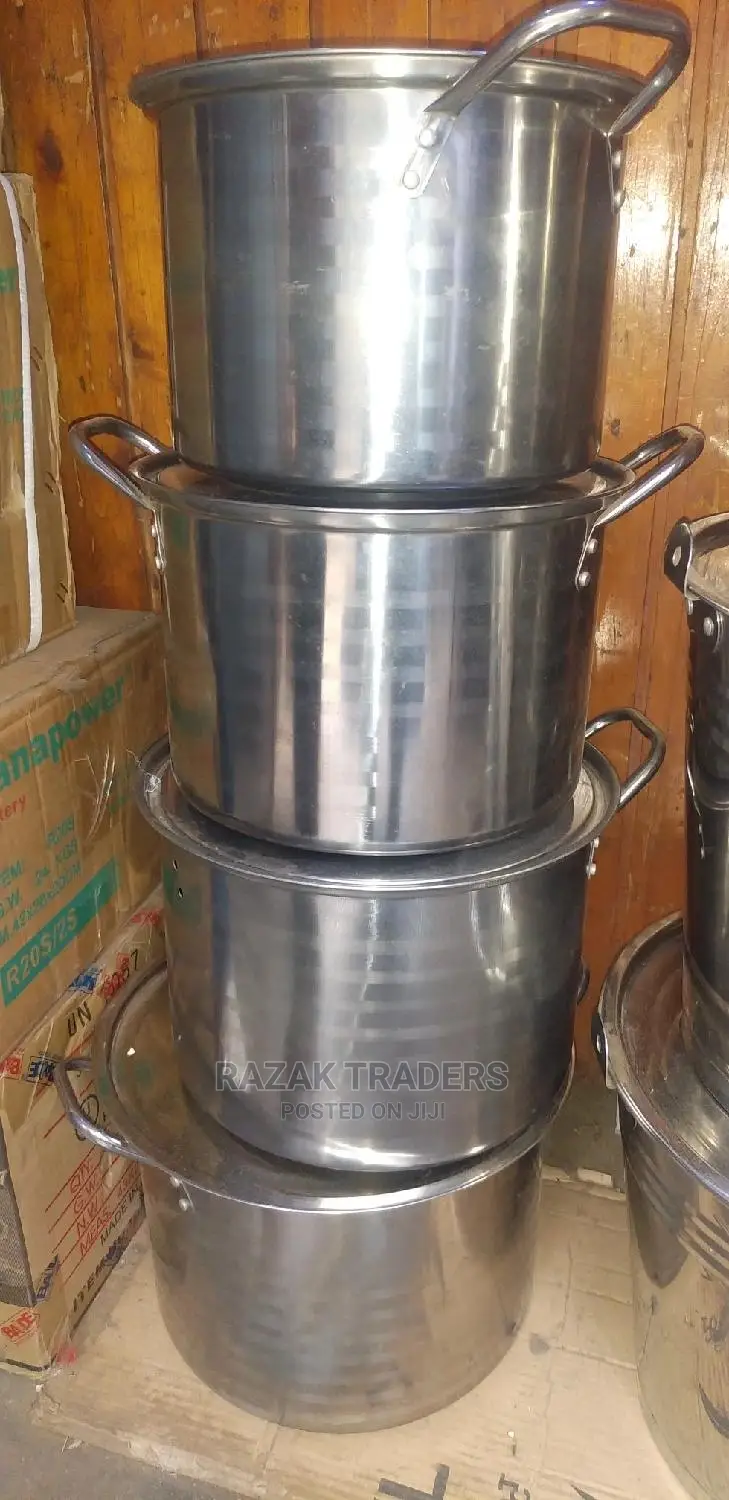 4pcs Hard Core Steel Sourcepans