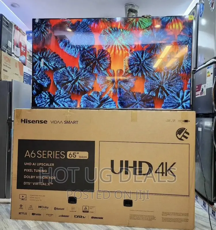 Hisense 65 Inch Uhd Smart Tv, With Dolby Vision Hdr, Wifi