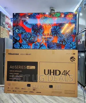Hisense 65 Inch Uhd Smart Tv, With Dolby Vision Hdr, Wifi