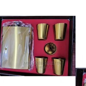 Whiskey Hip Flask Set