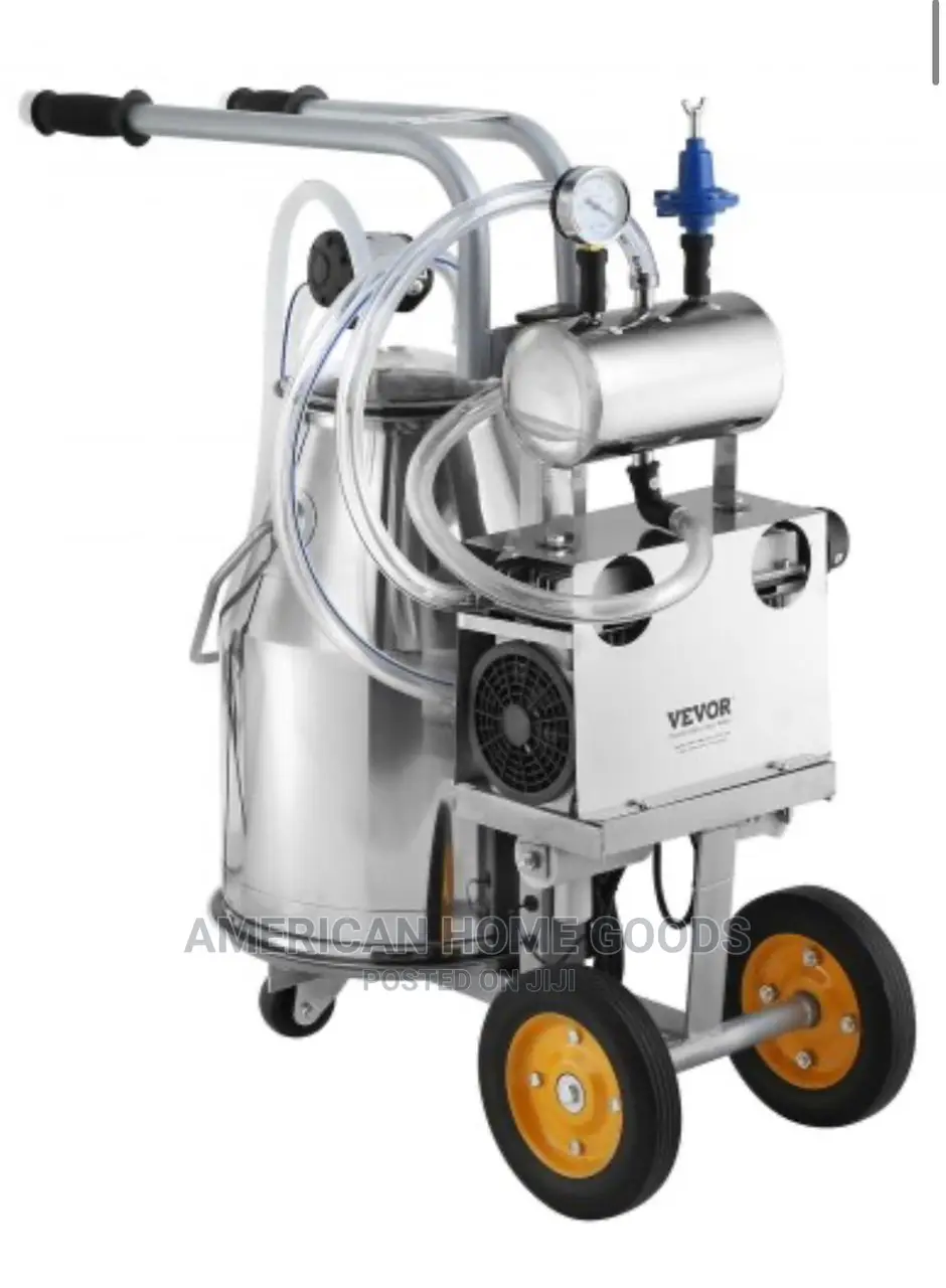 Vevor Electric Milking Machine 25l, 1440rpm, 10-12 Cows/Hour