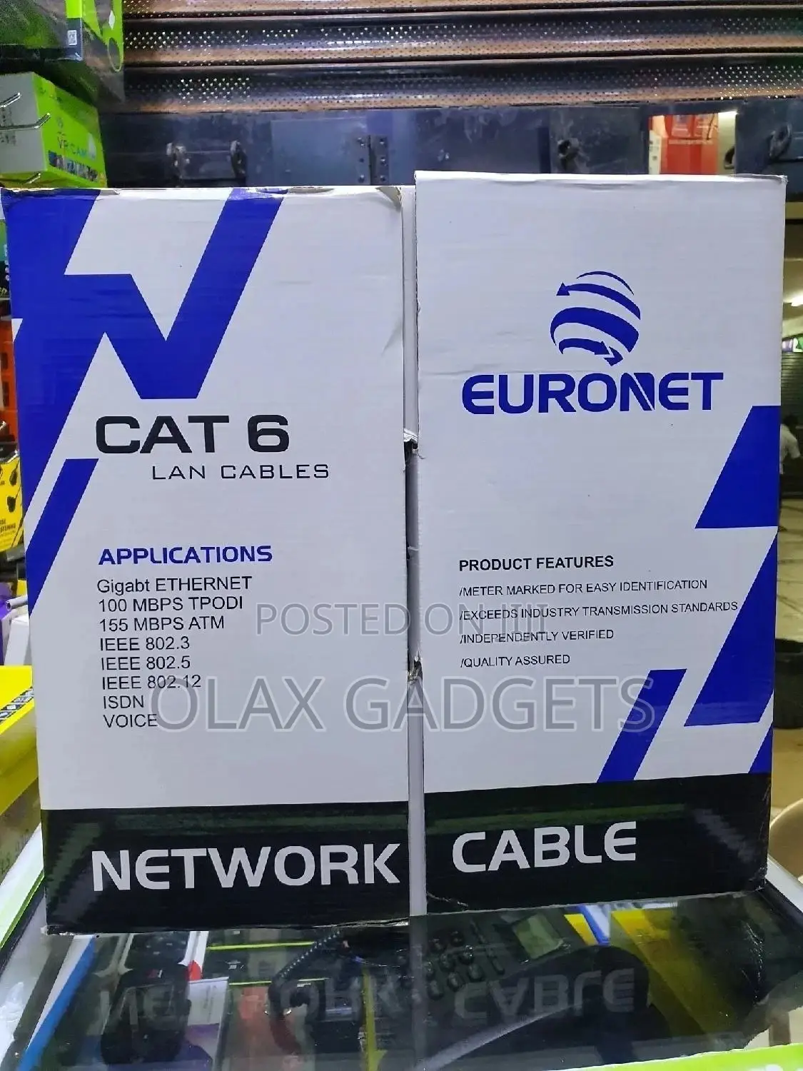 Euronet Cat Lan Cables 305meters High Speed Network Cable