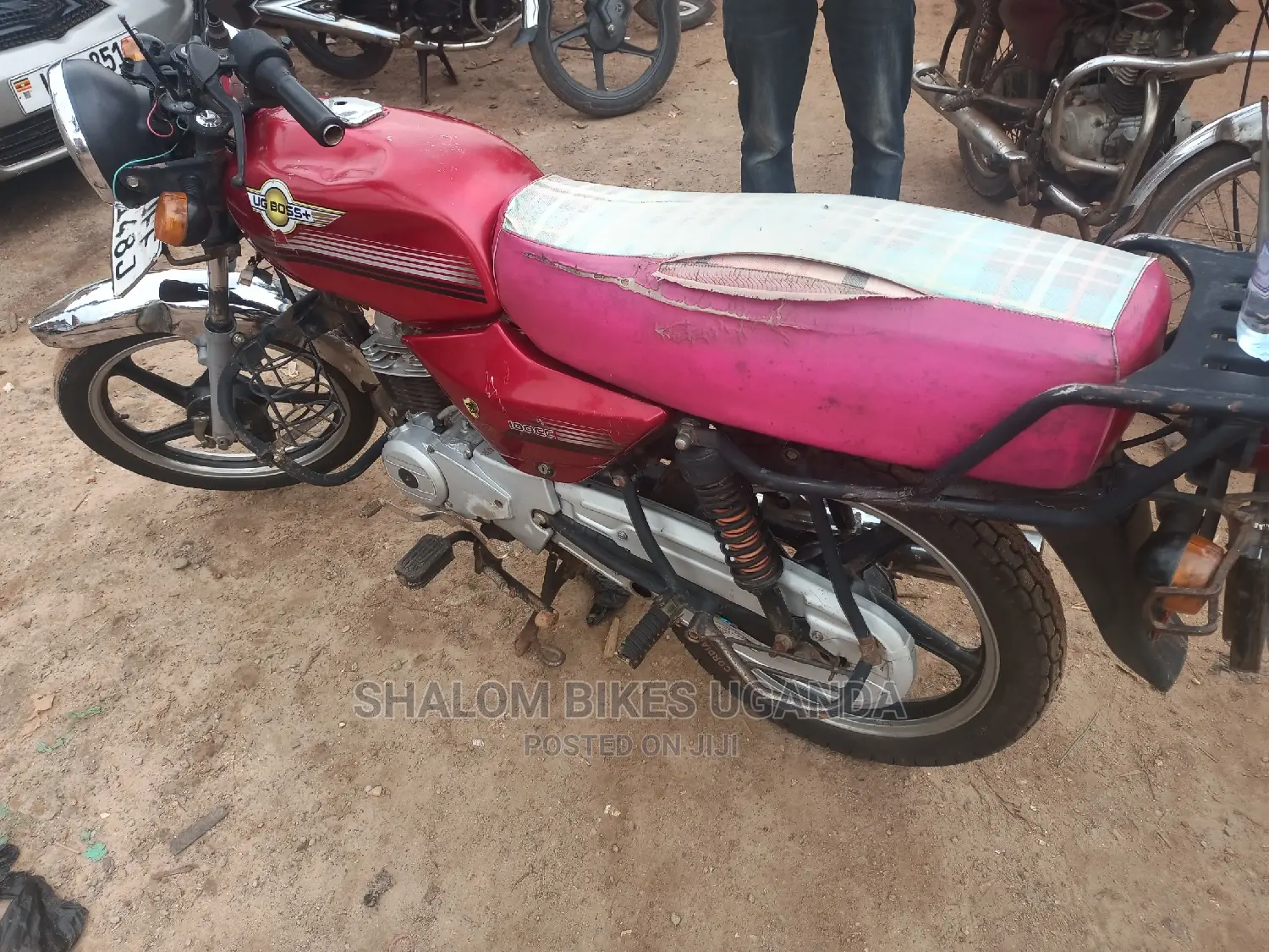 Haojue VM100 HJ100T-5A 2022 Red