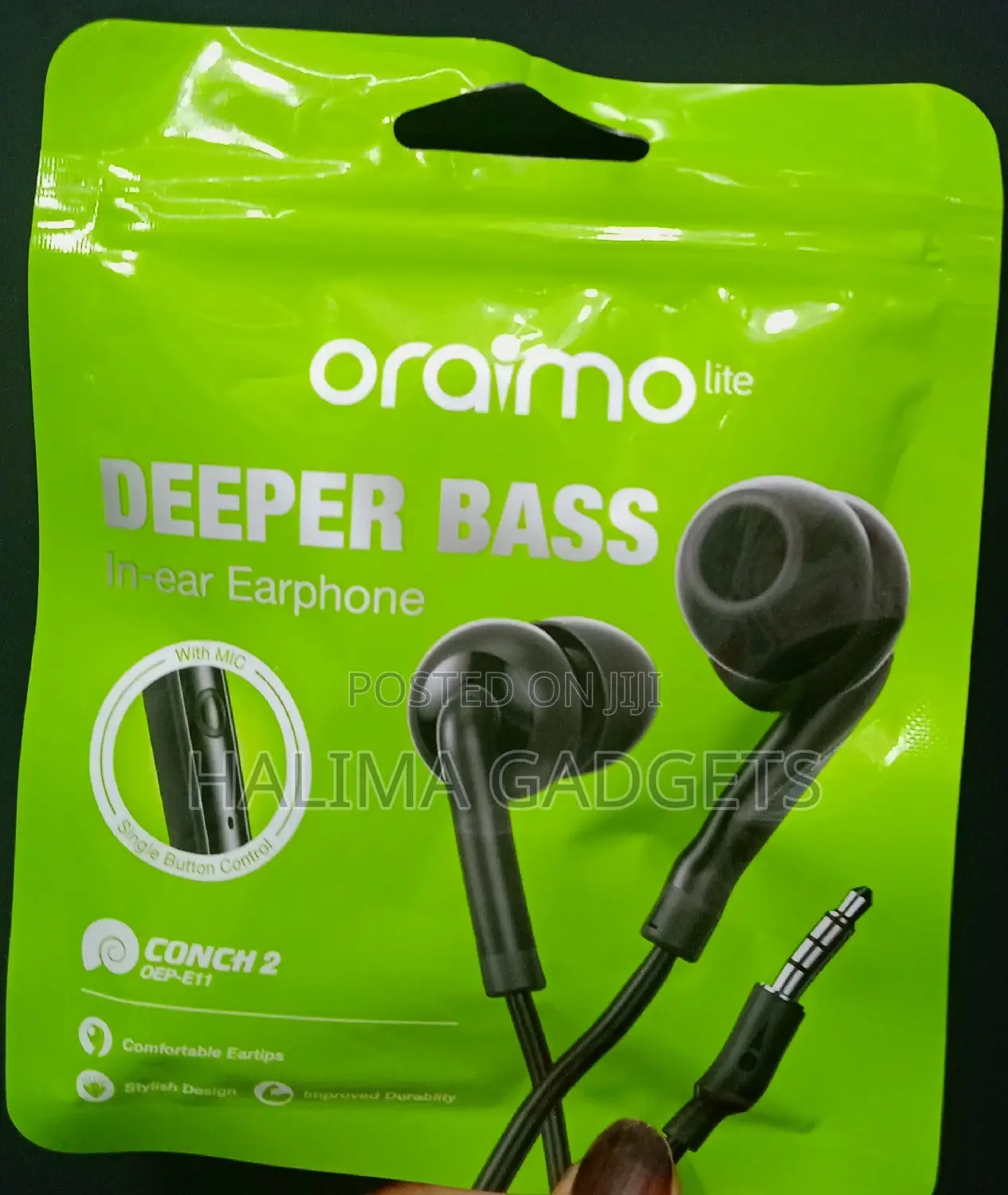 Oraimo Deeper Bass In Earphones