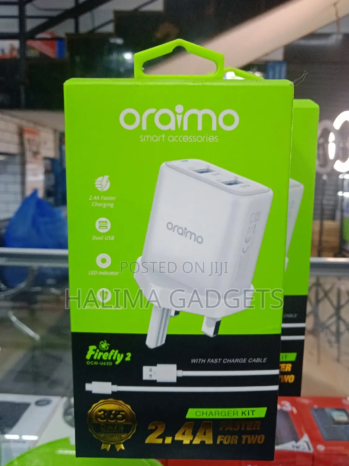 Oraimo With Fast Charge Cable