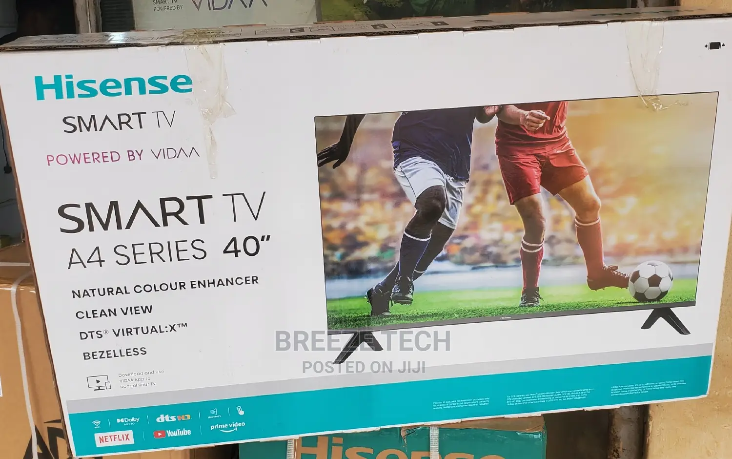 Frame Less Tv Hisense Smart 40"Inch