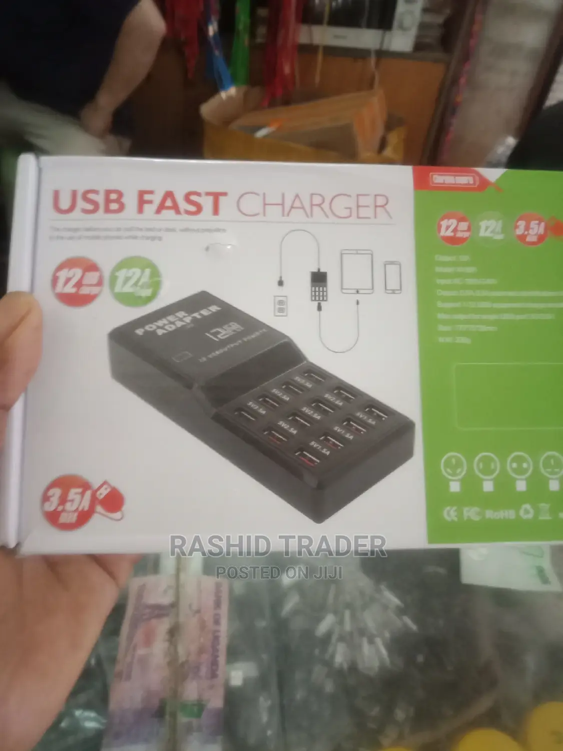 10 Ports Fast Charger