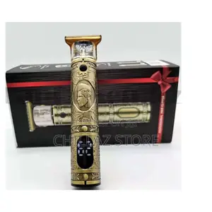 Rechargeable Hair Clipper Gold .