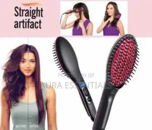 Ceramic Hair Straightener Brush