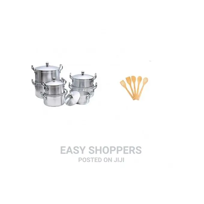 7 PCS Cooking Sauce Pans With Covers