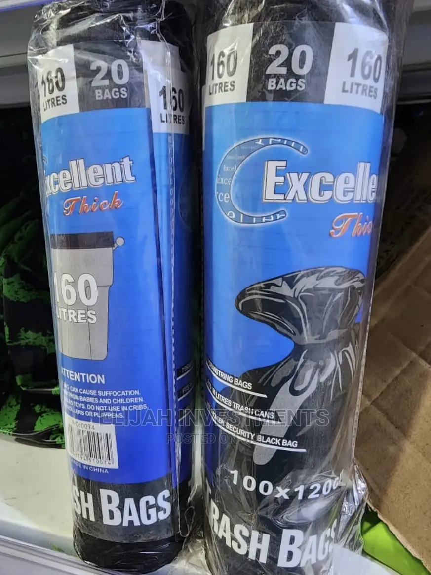 160 LTRS Trash Bags (20pcs)