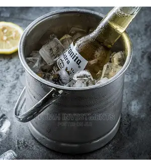 Insulated Stainless Steel Ice Bucket Wine Strainer Ice Tongs