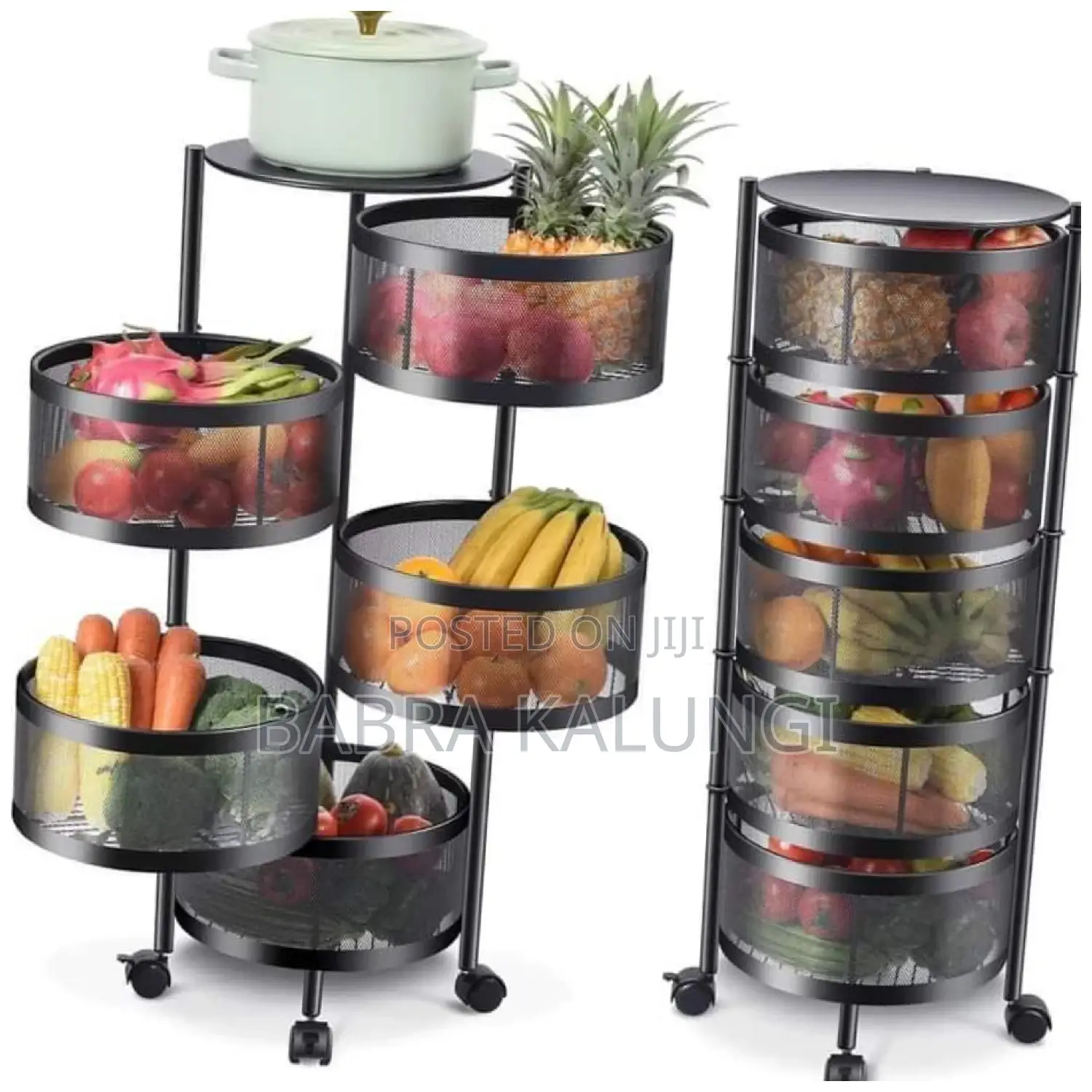 5 Layer Kitchen Trolley