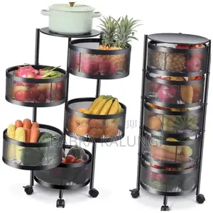 5 Layer Kitchen Trolley