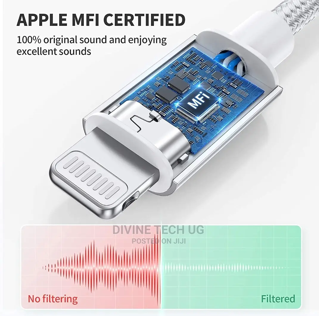 Apple Lightning to 3.5mm Audio Jack Adapter Cable
