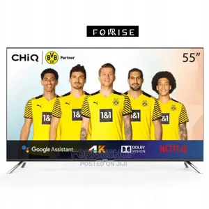 Chiq 55inch Cheap Tvs Uhd Available 2years Way