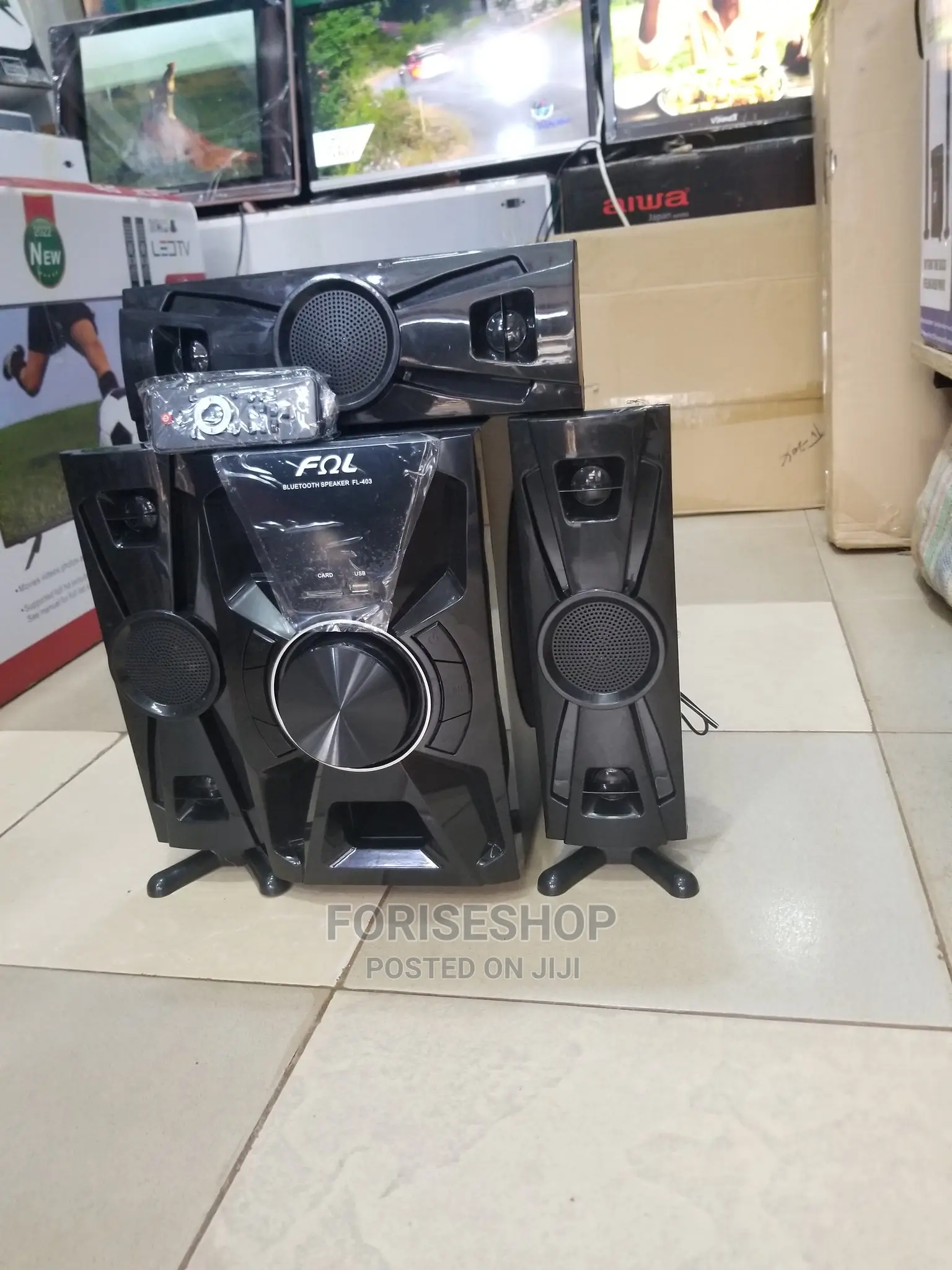 Fol 3speakers Woofers With a Unique Sound