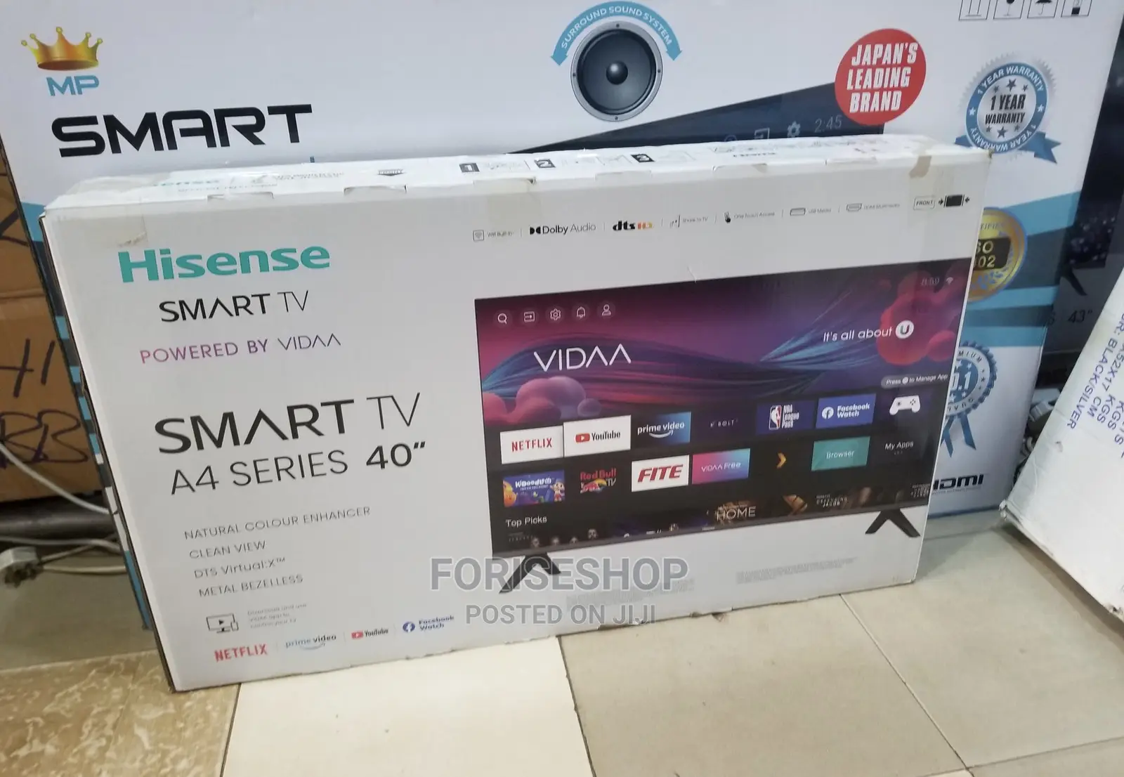 Hisense 40inch Smart Tv