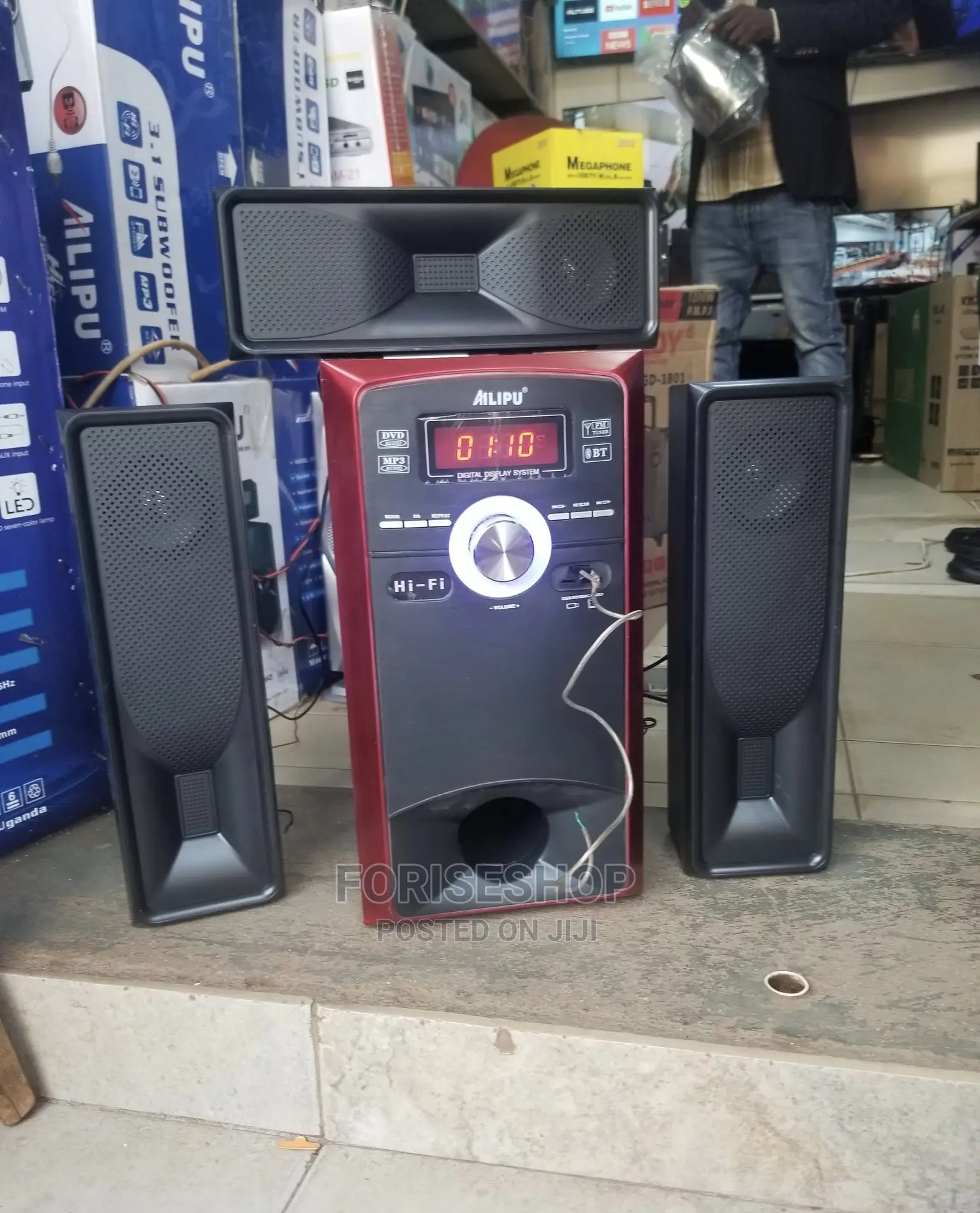 ALIPU 3speakers Woofers With Good Bass Sound