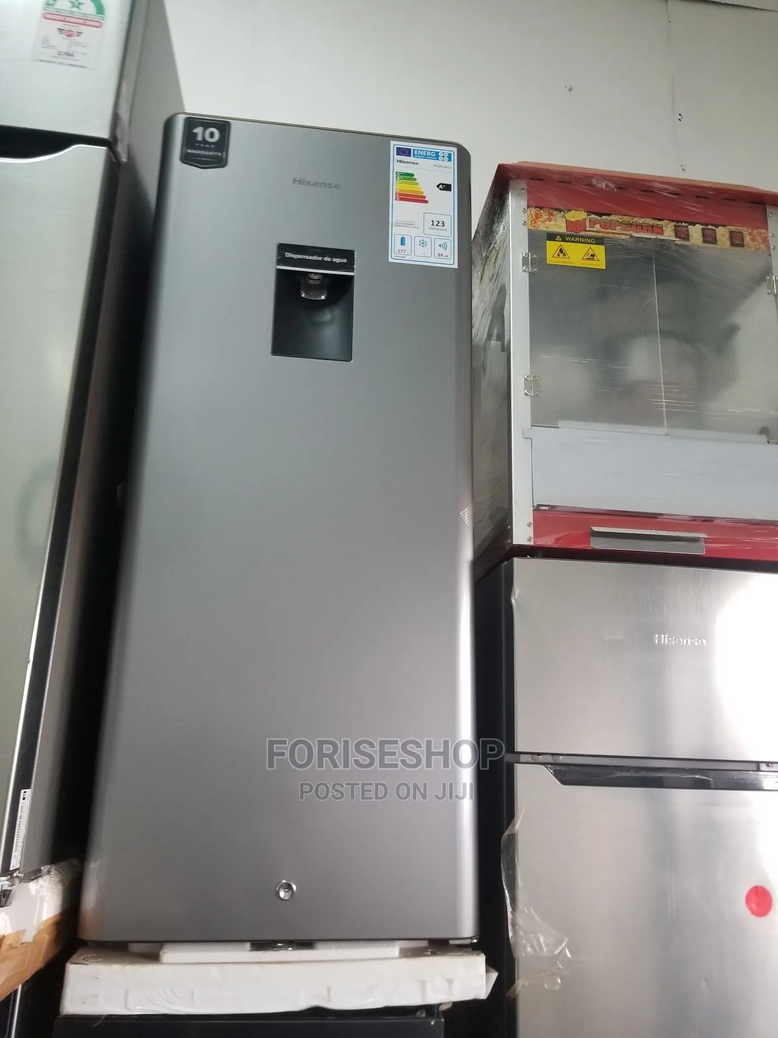 HISENSE 230litres Single Door Fridge With a Dispenser
