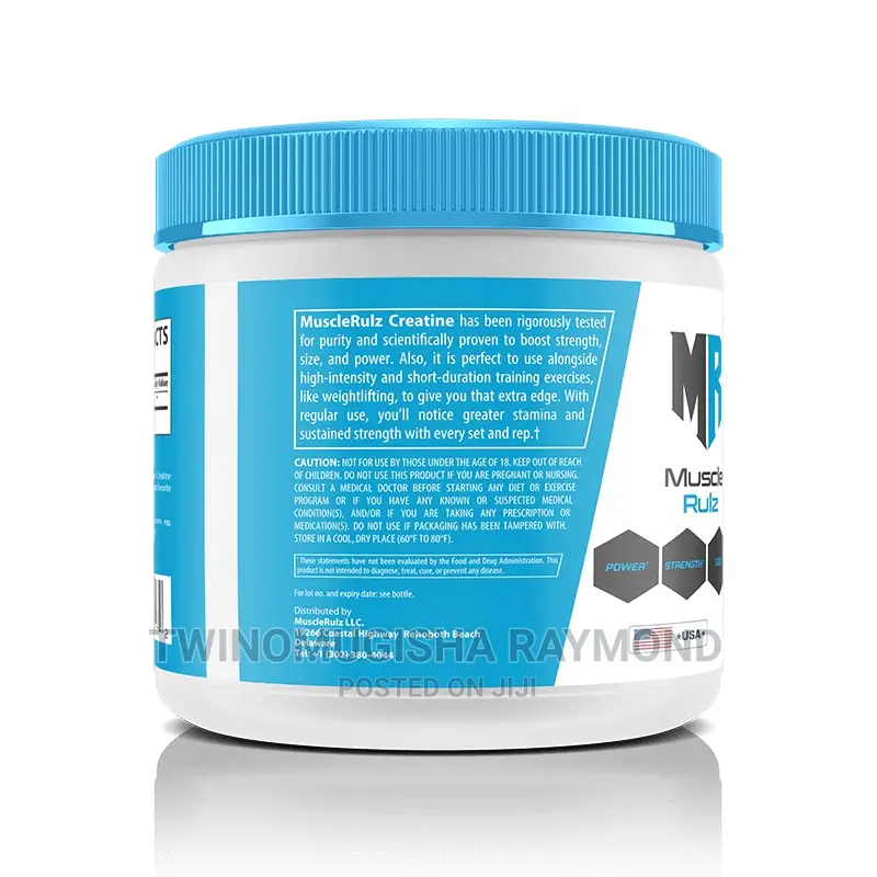Muscle Rulz Micronised Creatine (60 Servings)