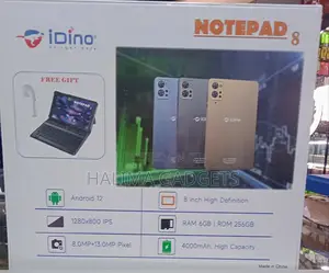 New Idino Note Pad 8 256 GB Gray