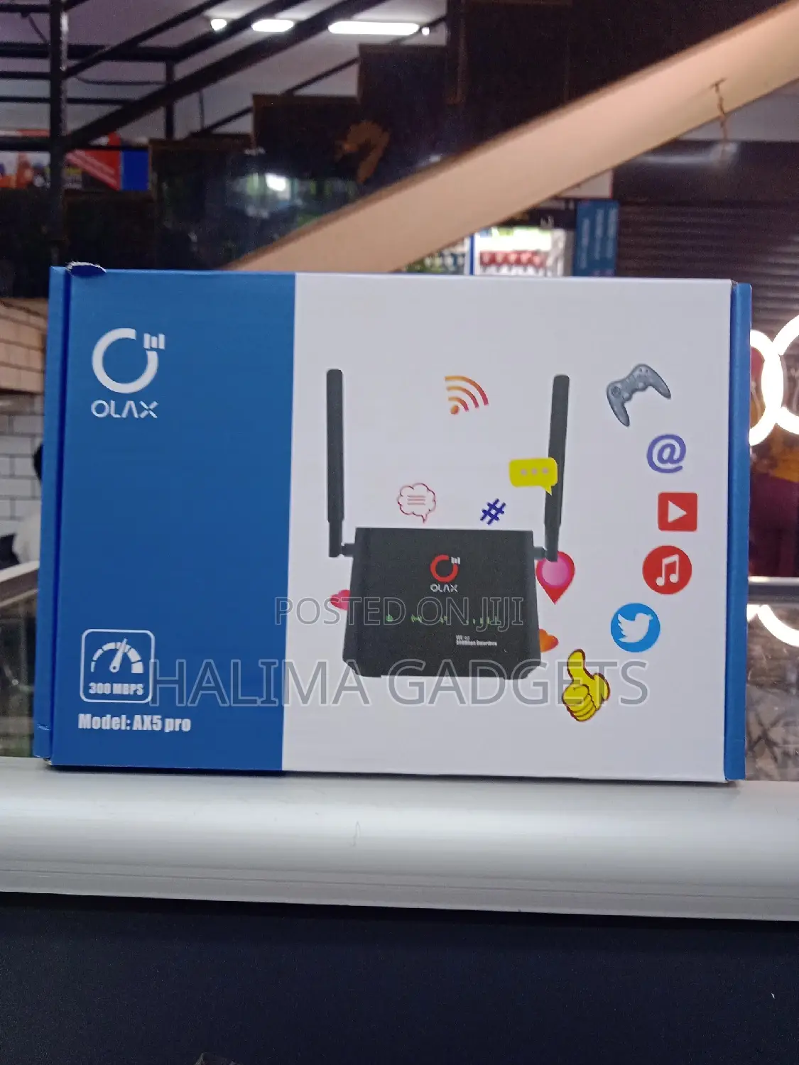 Olax Wi Fi Speed Is 300mbps Led Indicator