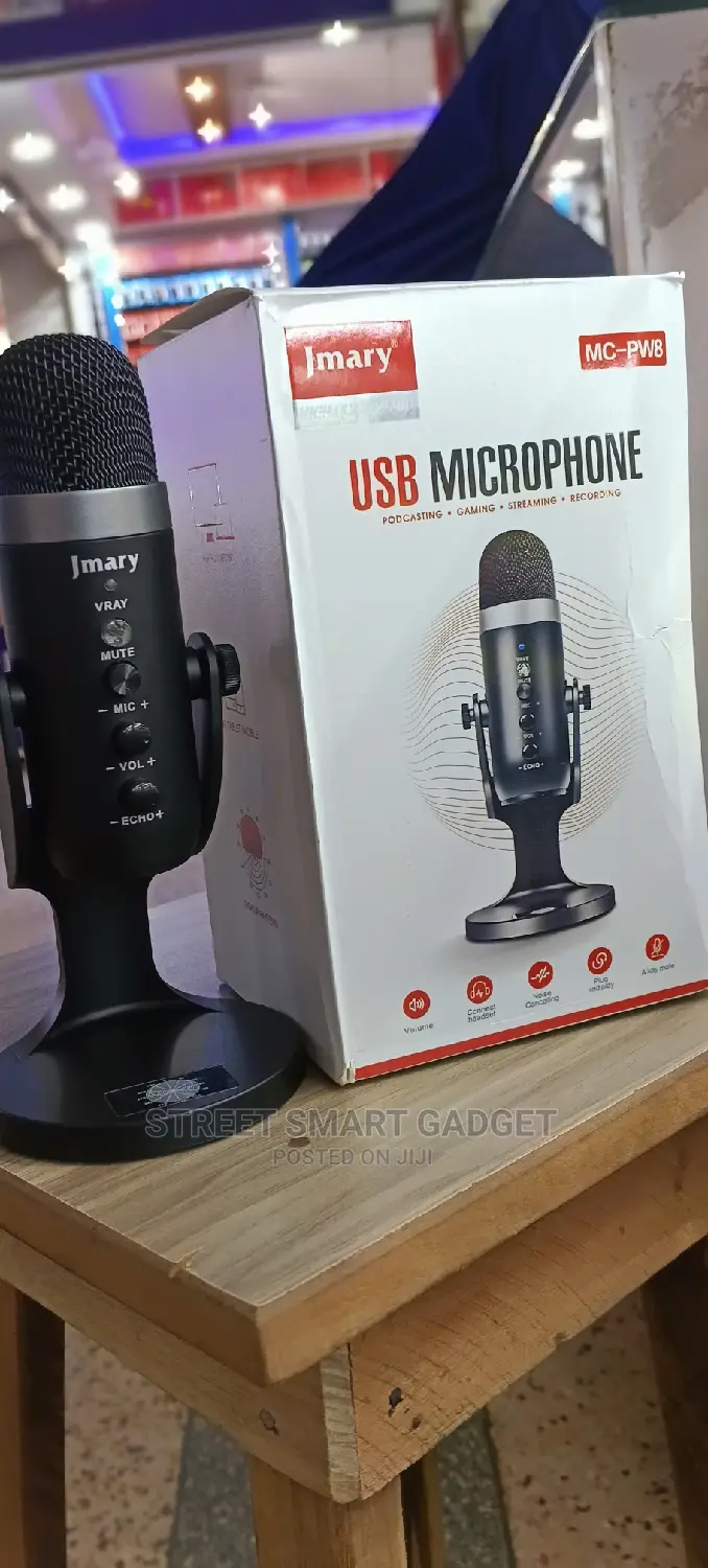 Jmary Podcast Mircophone MC-PW8