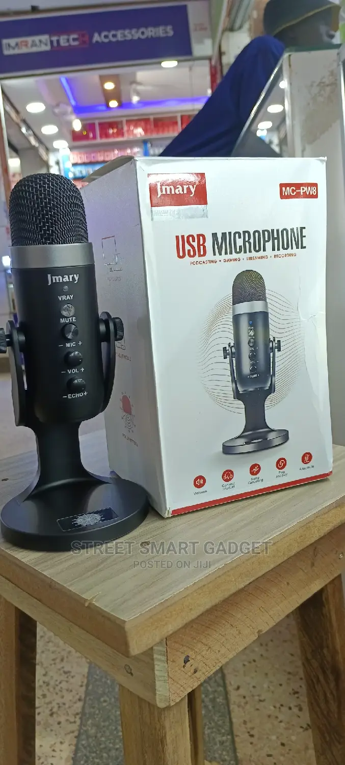 Jmary Podcast Mircophone MC-PW8