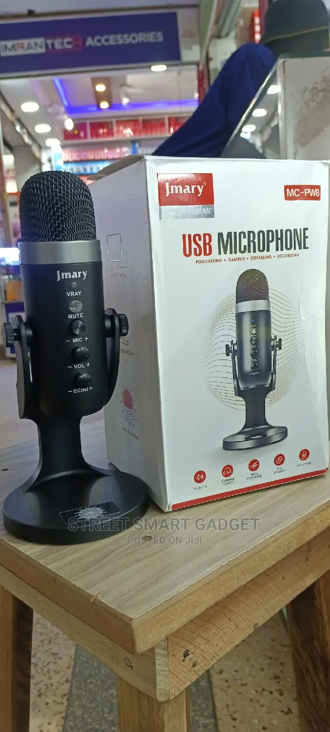 Jmary Podcast Mircophone MC-PW8