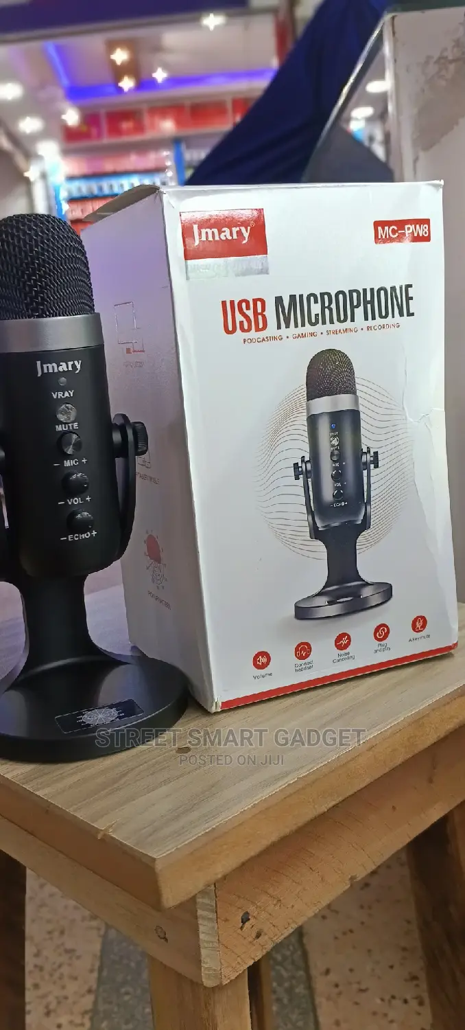 Jmary Podcast Mircophone MC-PW8